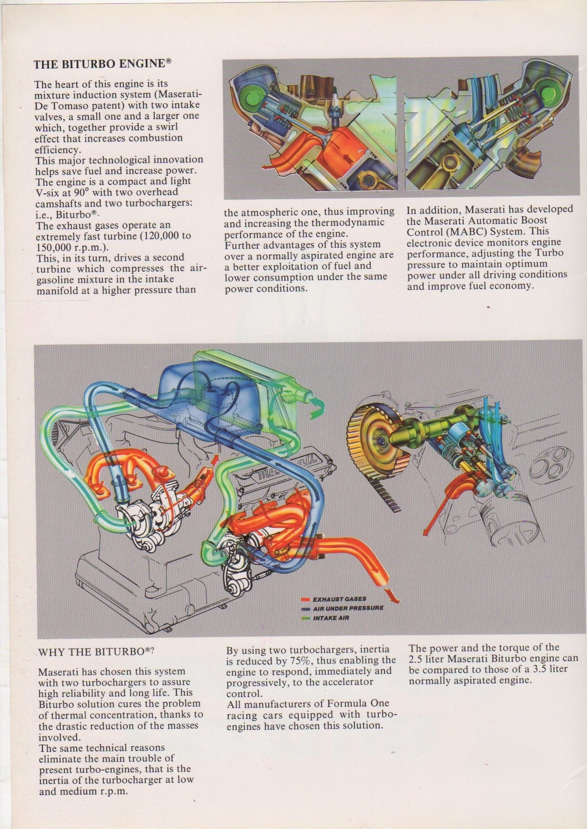Maserati Biturbo Brochure (P115)