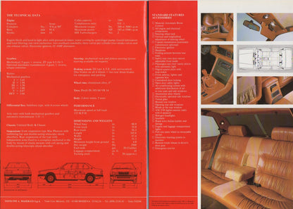 Maserati Biturbo Brochure (M119)