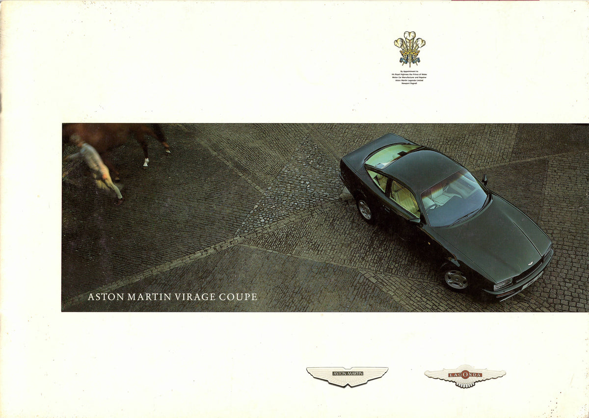 Aston Martin Virage Coupe Brochure