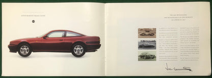 Aston Martin Virage Coupe Brochure