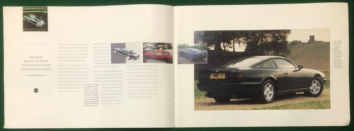 Aston Martin Virage Coupe Brochure