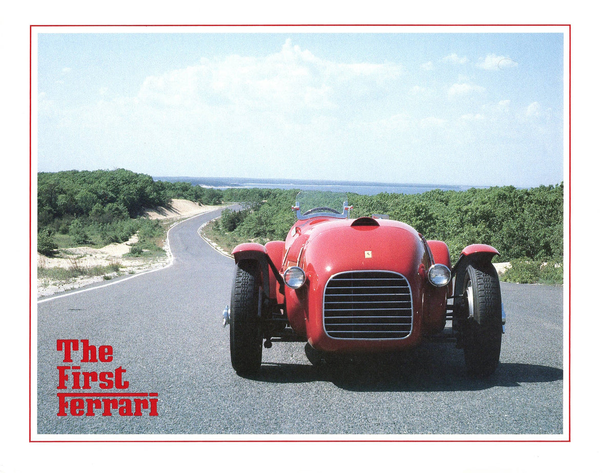 Ferrari 002C - The First Ferrari Brochure (U)