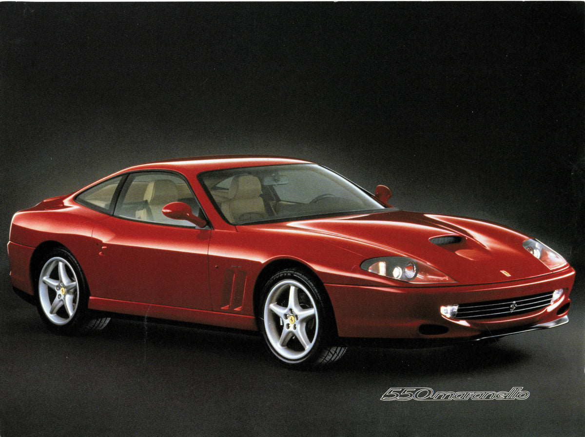 Ferrari 550 Maranello 4pg Brochure