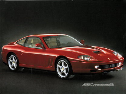 Ferrari 550 Maranello 4pg Brochure