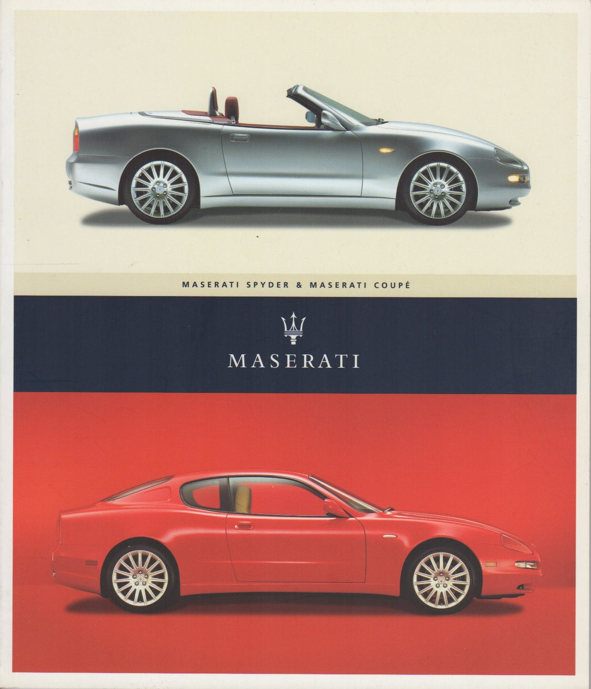 Maserati Spyder & Coupe Deluxe brochure (M01/02)(D)