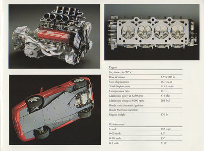 Ferrari F355 Berlinetta Brochure