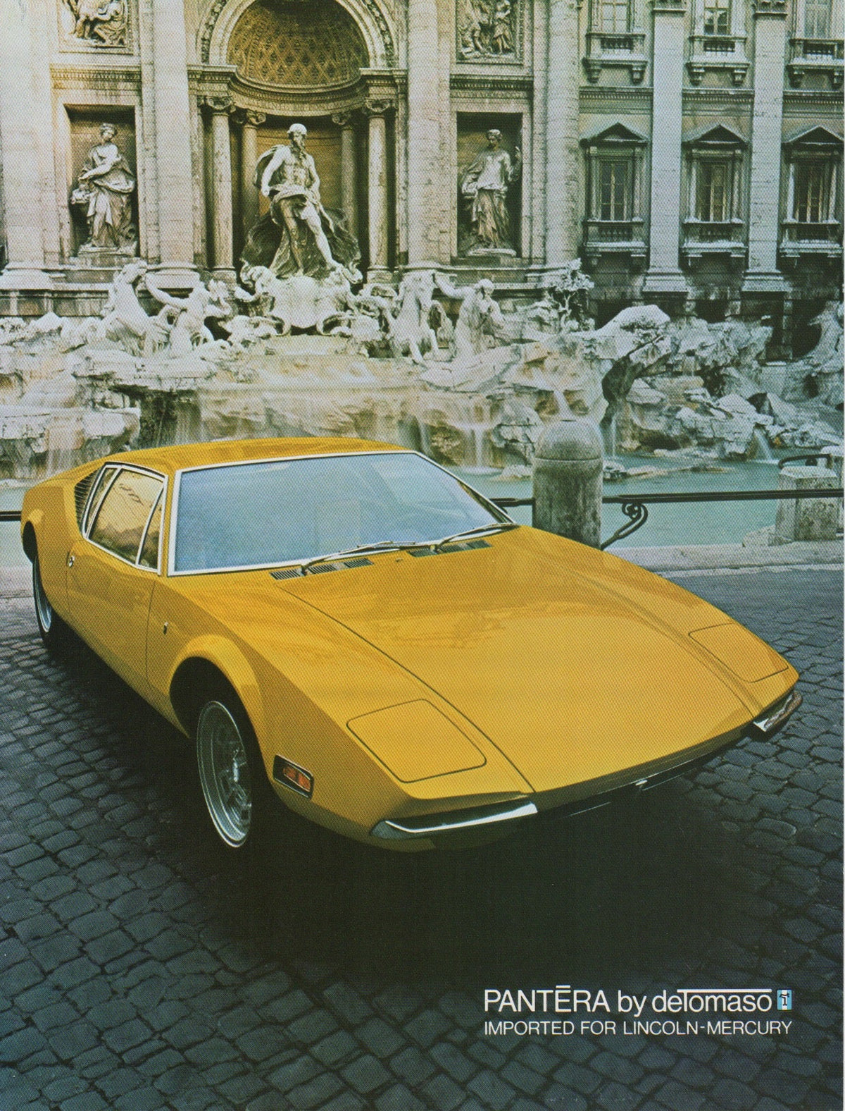 De Tomaso Pantera Brochure