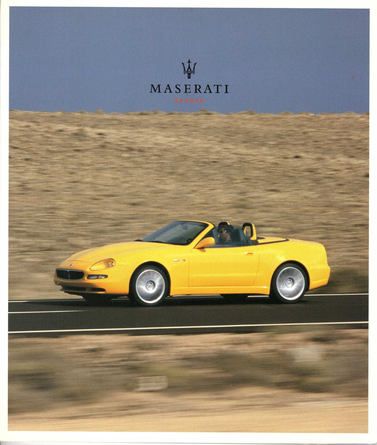 Maserati Spyder Brochure (US)(M43/02)