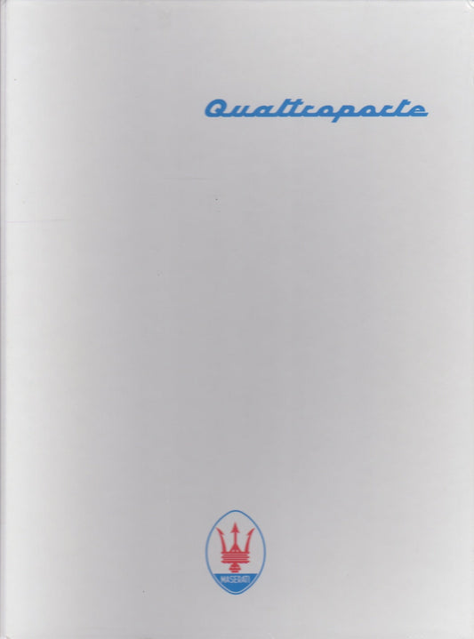 Maserati Quattroporte 1994 Turin Media Kit