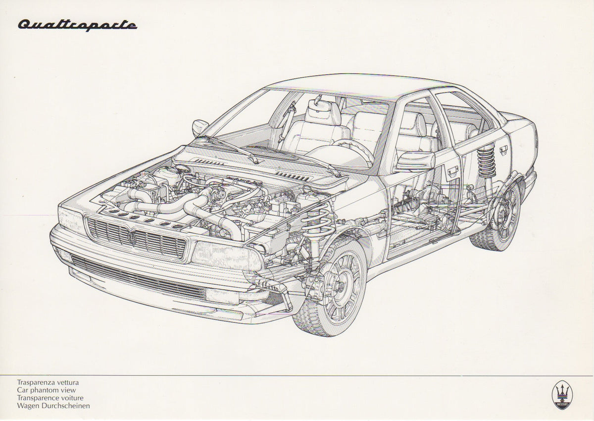 Maserati Quattroporte 1994 Turin Media Kit
