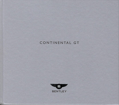 Bentley Continental GT Deluxe Brochure
