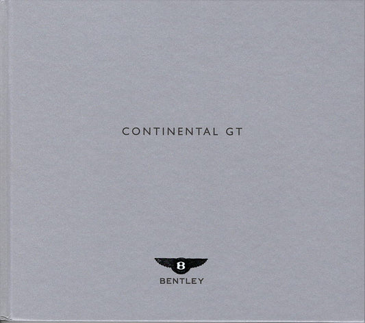 Bentley Continental GT Deluxe Brochure