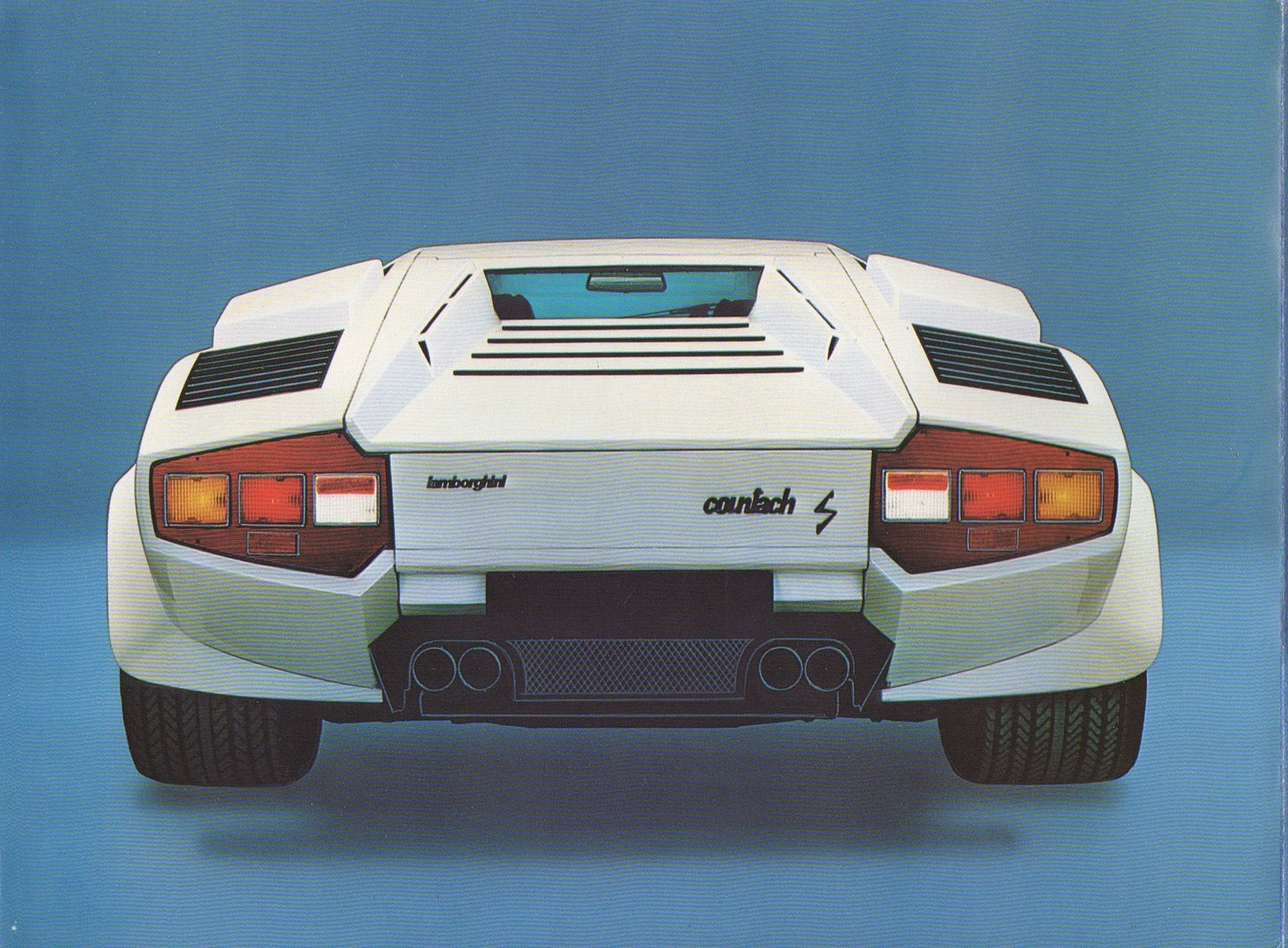 Lamborghini Countach LP500 S Brochure (I-D-E-F)