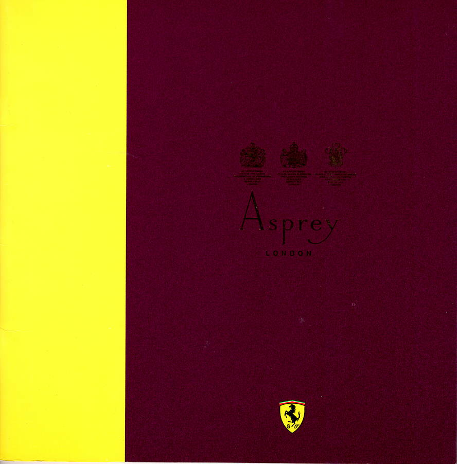 Asprey - Ferrari Collection Brochure