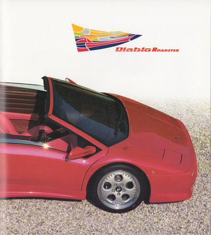 Lamborghini Diablo Roadster Brochure
