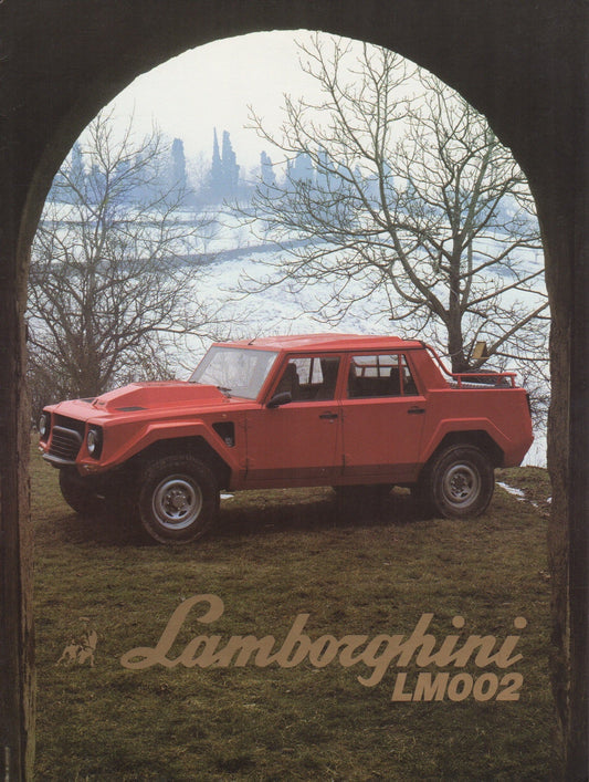 Lamborghini LM002 Brochure