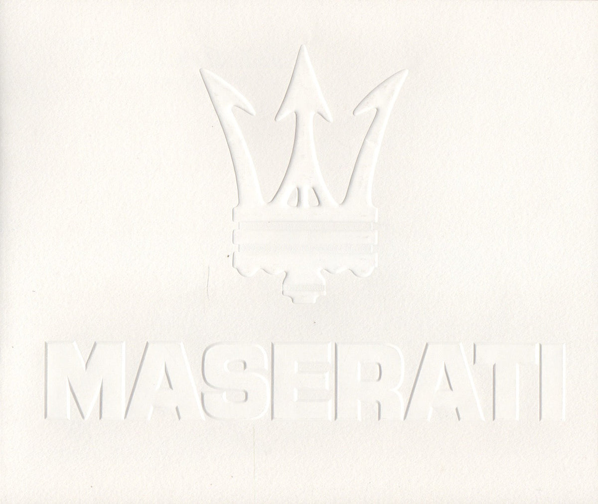 Maserati Quattroporte Brochure
