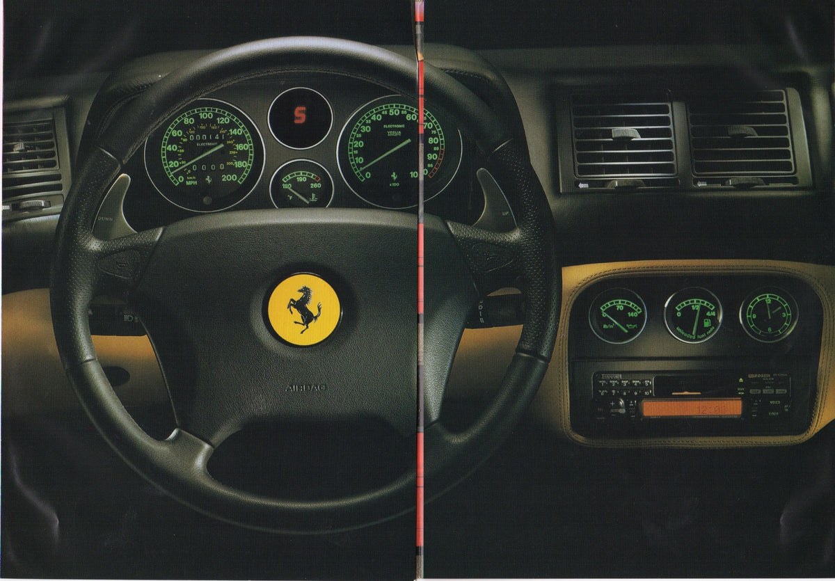 Ferrari Product Range 1998-1999 Brochure - Japan