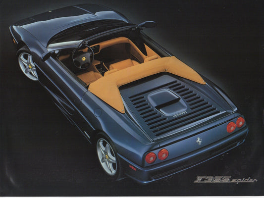 Ferrari F355 Spider Brochure (h)