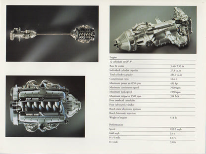 Ferrari 456 GTA Brochure