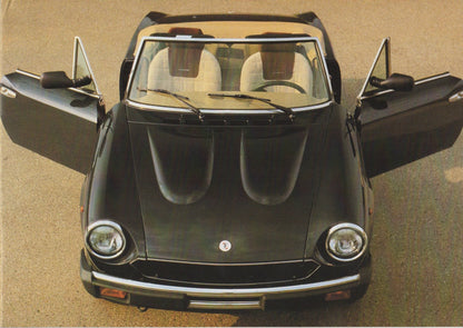 Pininfarina Spider (Fiat 124) Brochure