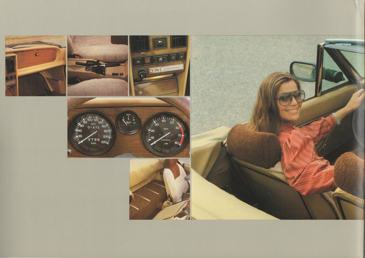 Pininfarina Spider (Fiat 124) Brochure
