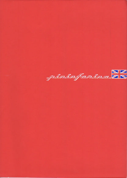 Pininfarina Press Kit 1988 Geneva - Cadilac Allante - F40