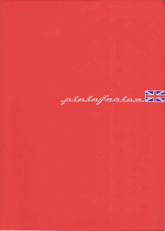 Pininfarina Press Kit 1988 Geneva - Cadilac Allante - F40