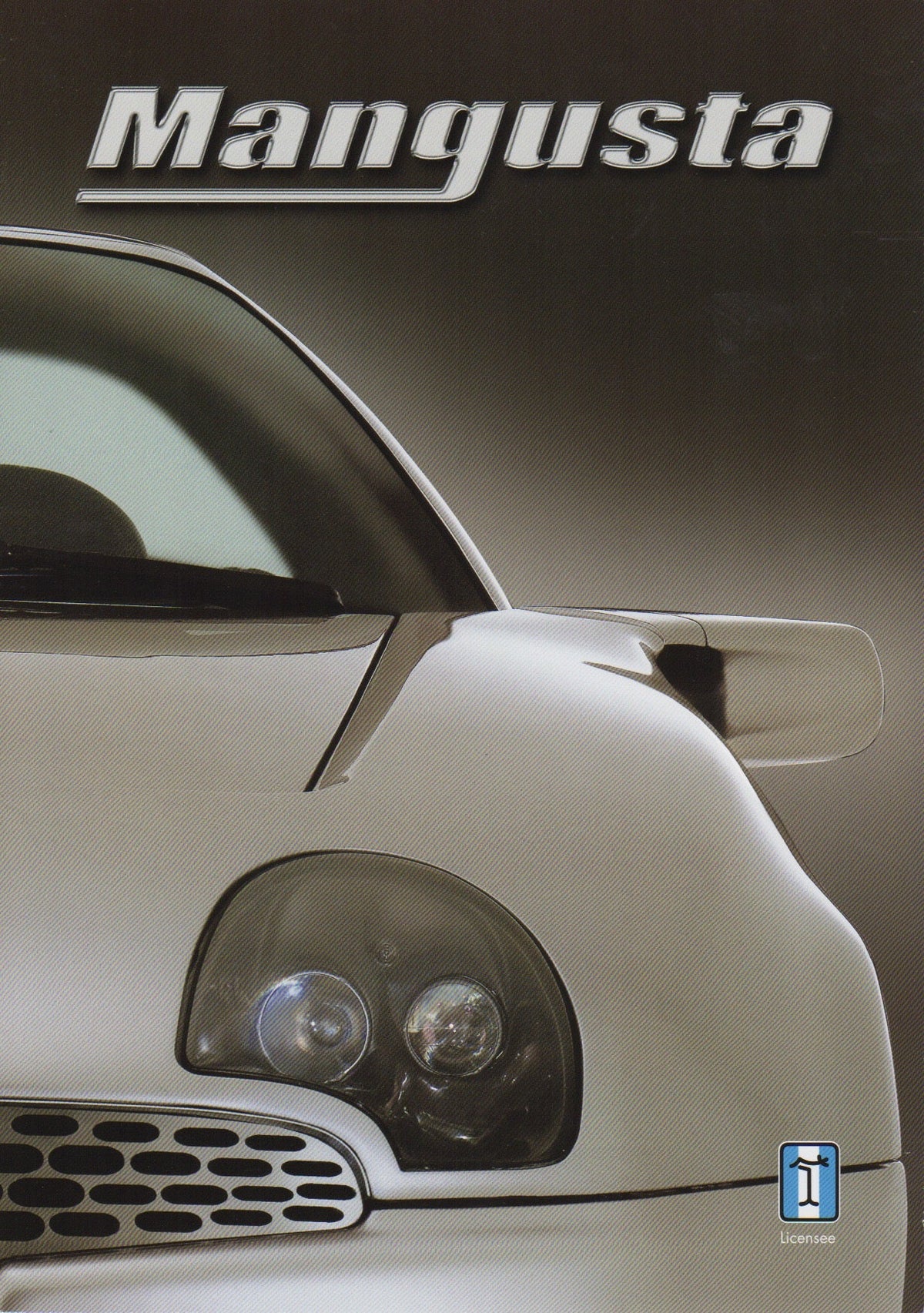 De Tomaso Mangusta Brochure