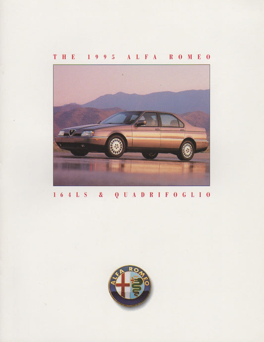 Alfa Romeo 164 LS & Quadrifoglio Brochure 1994