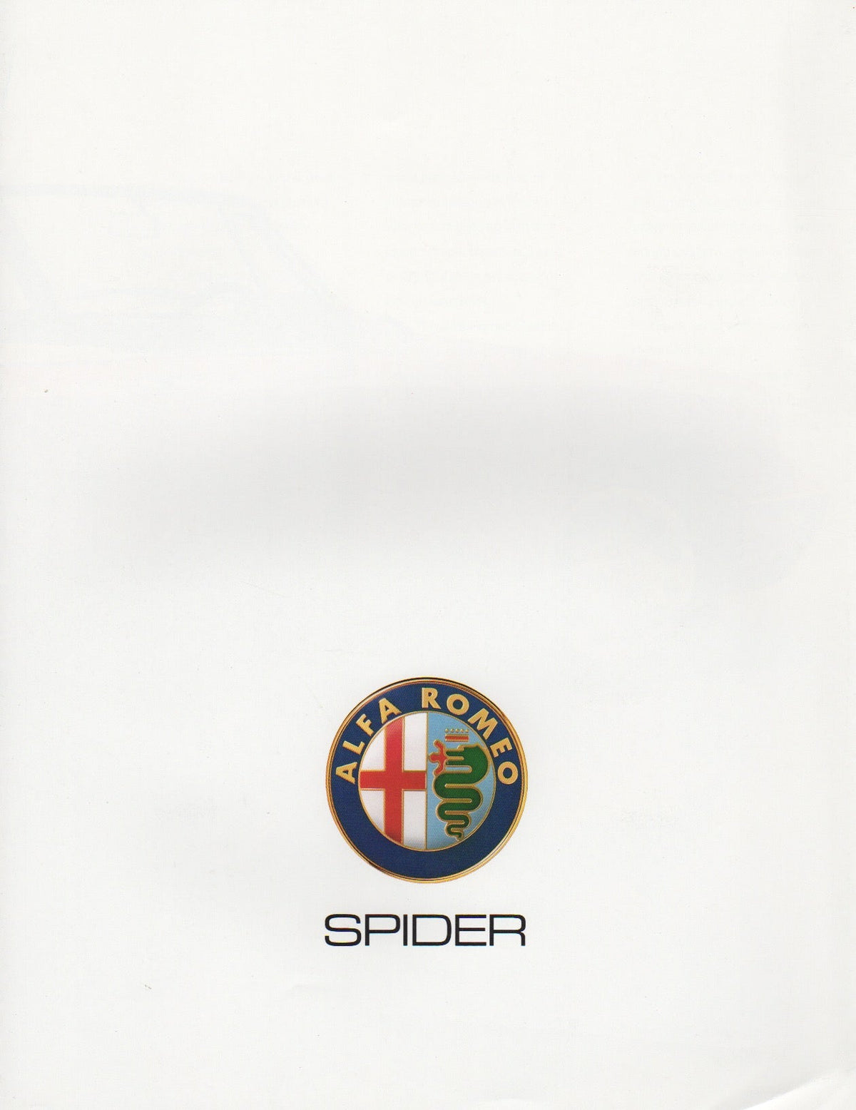Alfa Romeo Spider Brochure 1991