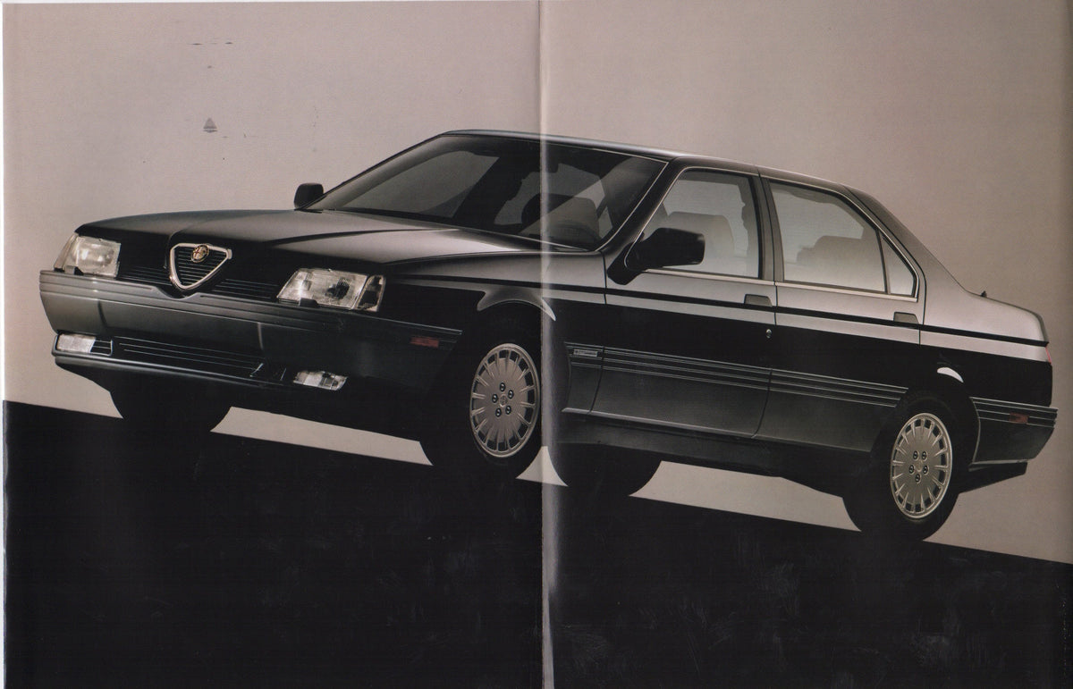 Alfa Romeo 164 Brochure 1991