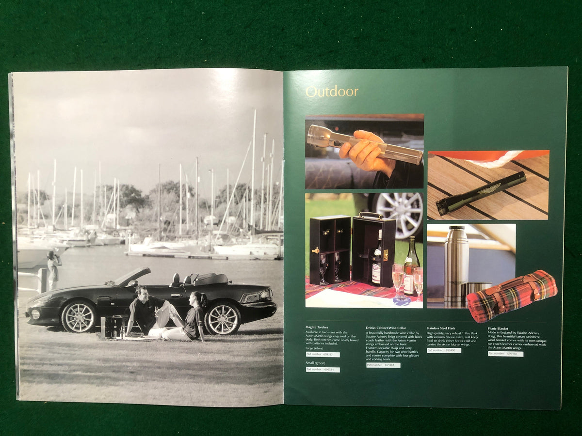 Aston Martin The 2000 Collection Brochure