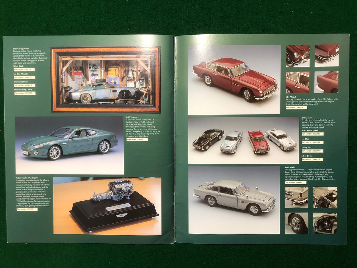 Aston Martin The 2000 Collection Brochure