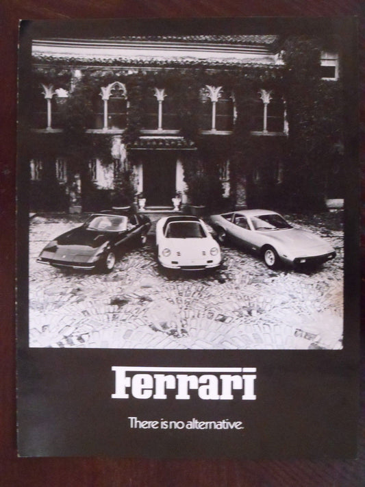 Ferrari There Is No Alternative Brochure - Chinetti