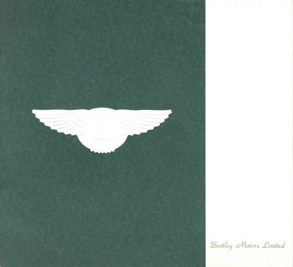 Bentley Eight, Turbo R, Mulsanne S, Continental Deluxe - Brochure
