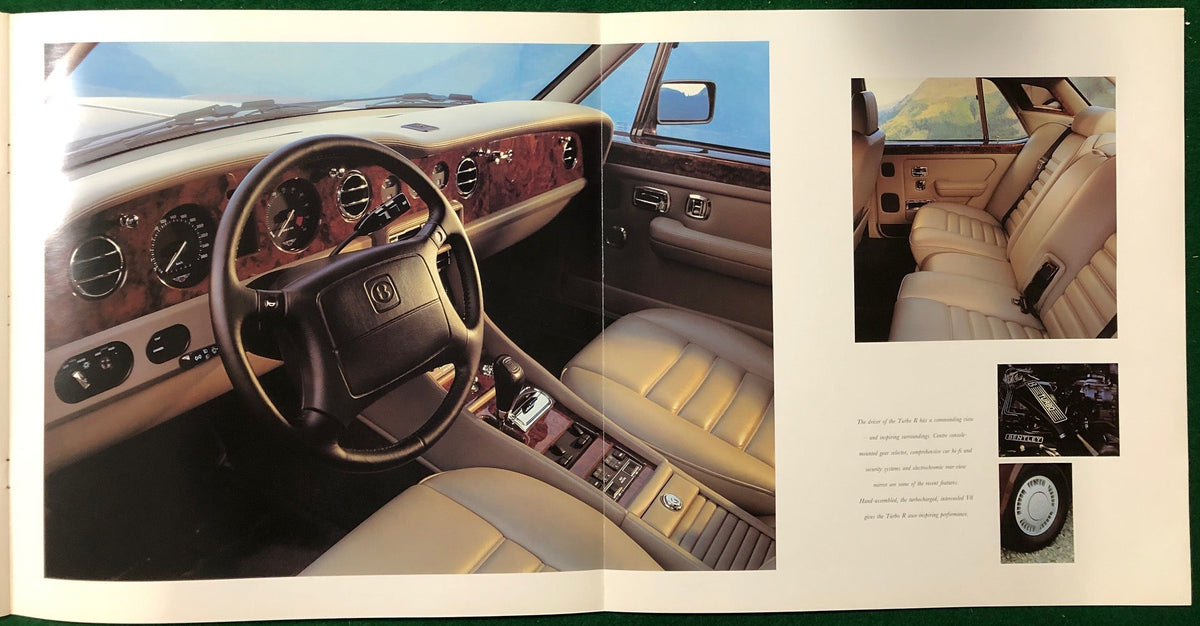 Bentley Brooklands, Turbo R / RL, Continental, Continental R - Deluxe Brochure
