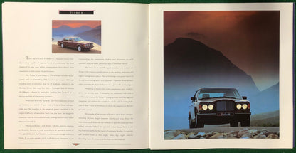 Bentley Brooklands, Turbo R / RL, Continental, Continental R - Deluxe Brochure (93)