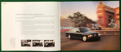Bentley Brooklands, Continental R, Turbo R, Azure - Deluxe Brochure