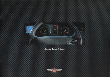 Bentley Turbo R Sport Brochure