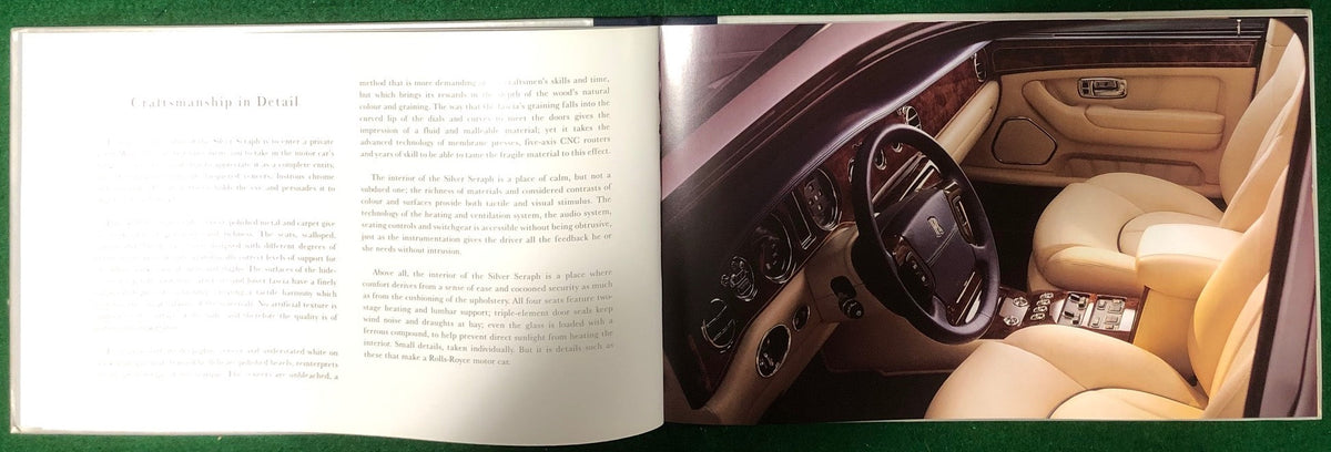 Rolls-Royce Silver Seraph Deluxe Brochure