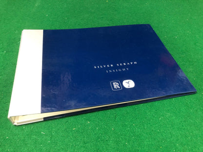 Rolls-Royce Silver Seraph Insight Binder Brochure