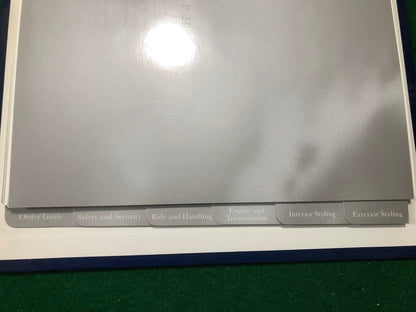 Rolls-Royce Silver Seraph Insight Binder Brochure