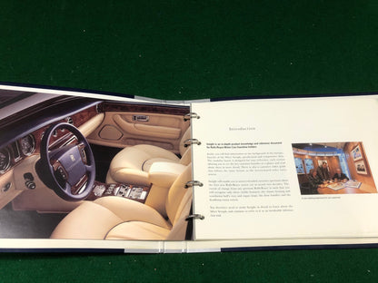 Rolls-Royce Silver Seraph Insight Binder Brochure