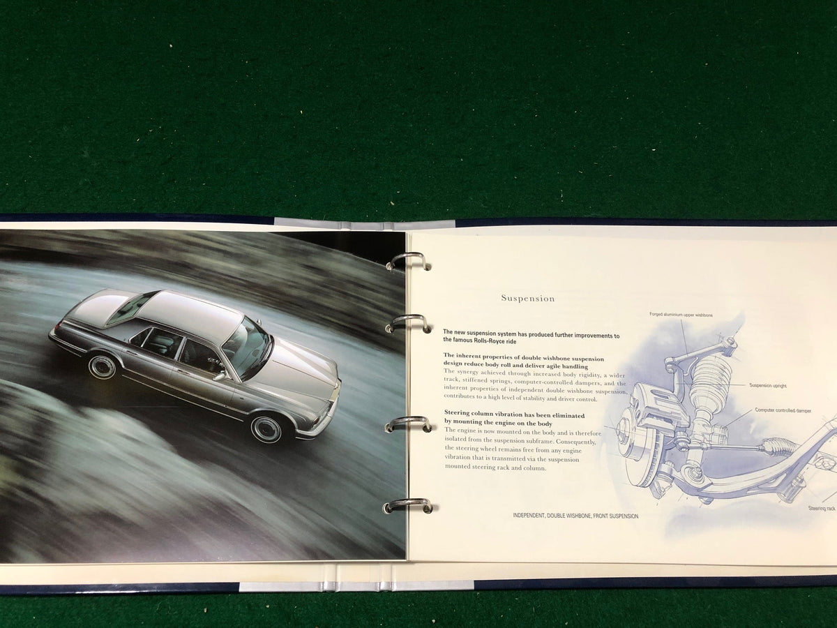Rolls-Royce Silver Seraph Insight Binder Brochure