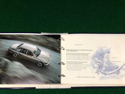 Rolls-Royce Silver Seraph Insight Binder Brochure