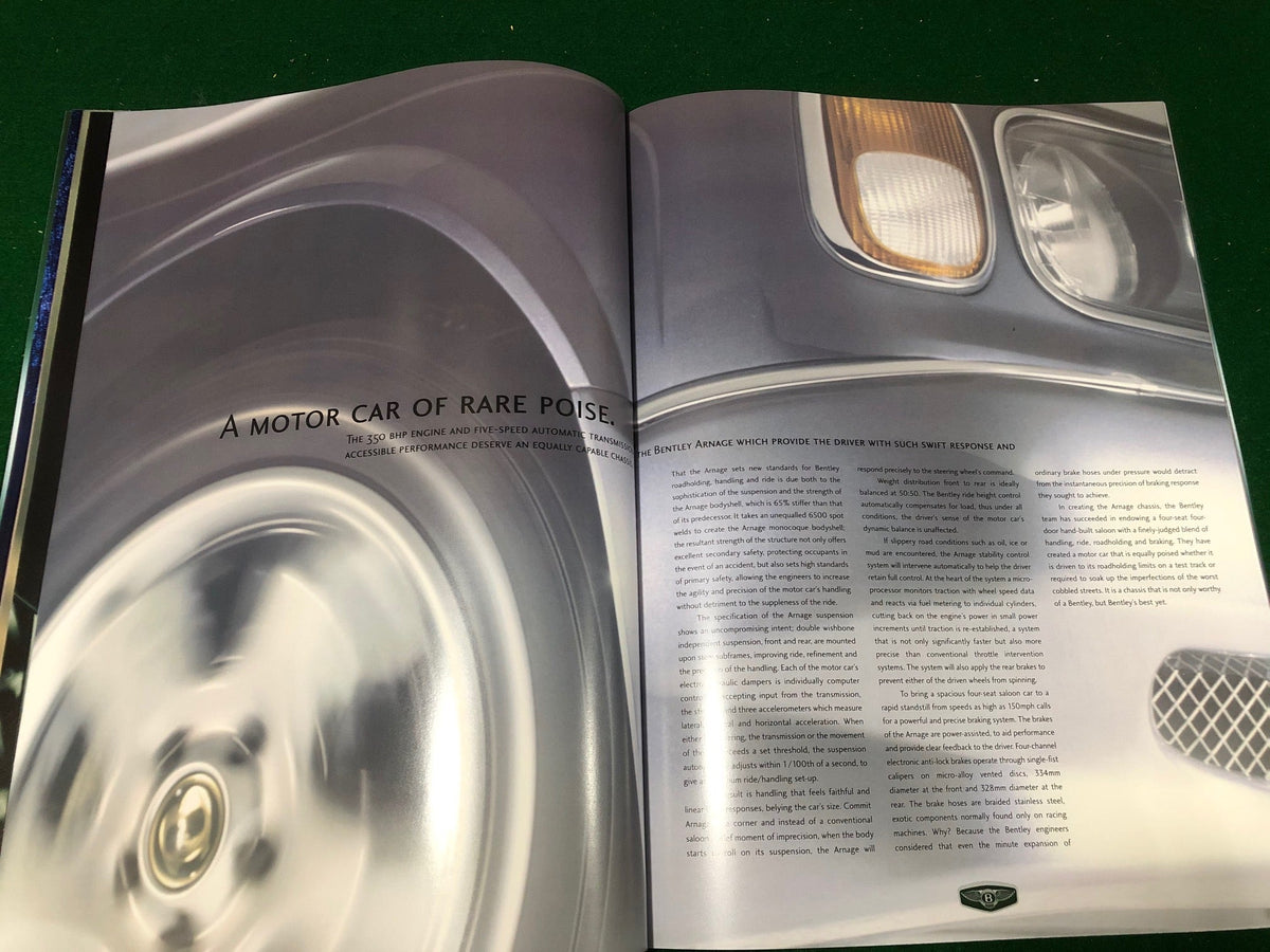 Bentley Arnage Deluxe Brochure