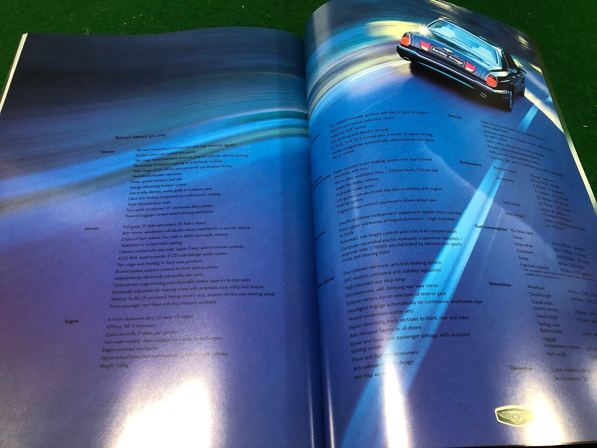 Bentley Arnage Deluxe Brochure