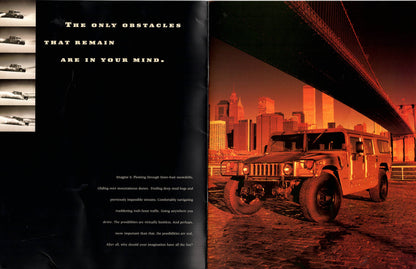 Hummer Test Drive Invitation & Brochure Packet
