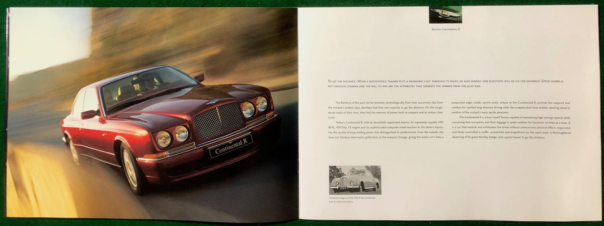 Bentley Continental R, Continental T, Continental SC, Azure - Deluxe Brochure